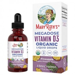 Organic Megadose Vitamin D3...